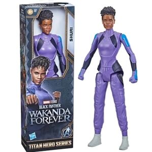 12" Marvel Titan Heroes: Wakanda Forever - Shuri Purple Jumpsuit Action Figure